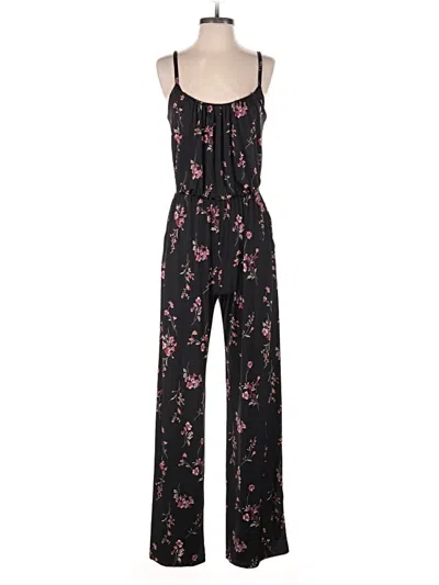 Pre-owned Kaileigh Jumpsuit In Black