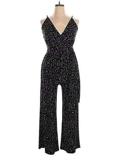 Pre-owned Kaileigh Jumpsuit In Black