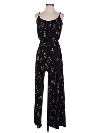 Pre-owned Kaileigh Jumpsuit In Black