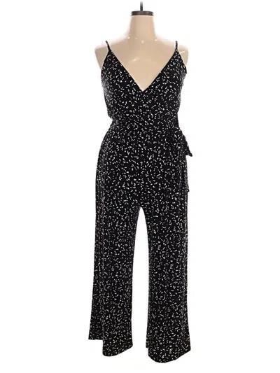 Pre-owned Kaileigh Jumpsuit In Black
