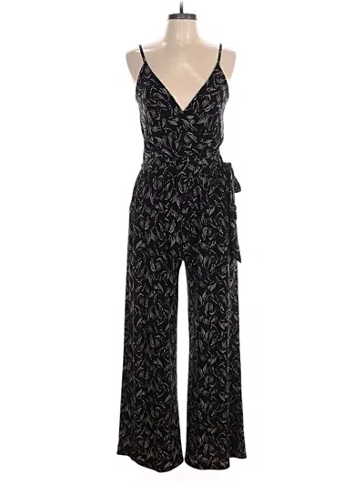Pre-owned Kaileigh Jumpsuit In Black