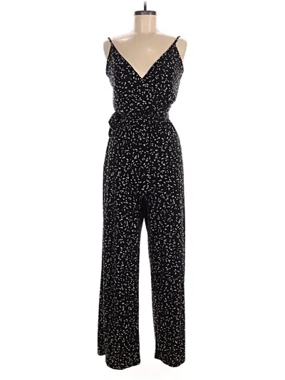Pre-owned Kaileigh Jumpsuit In Black