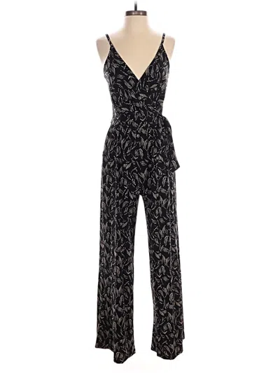 Pre-owned Kaileigh Jumpsuit In Black