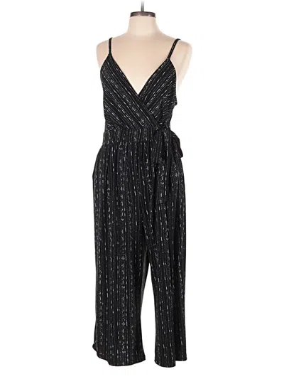 Pre-owned Kaileigh Jumpsuit In Black