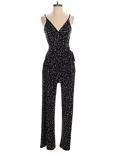 Pre-owned Kaileigh Jumpsuit In Black