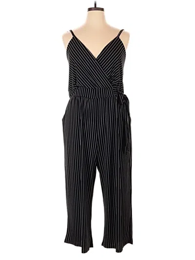 Pre-owned Kaileigh Jumpsuit In Black