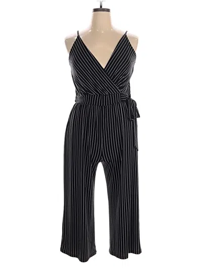Pre-owned Kaileigh Jumpsuit In Black