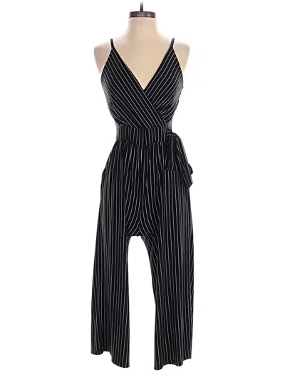 Pre-owned Kaileigh Jumpsuit In Black