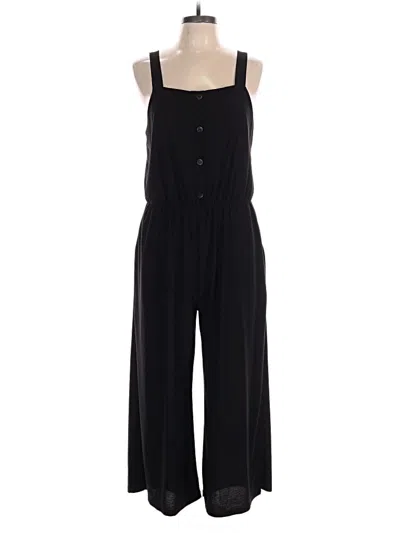 Pre-owned Kaileigh Jumpsuit In Black