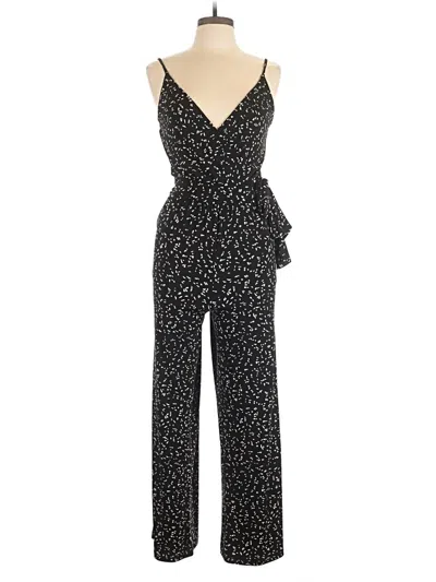 Pre-owned Kaileigh Jumpsuit In Black