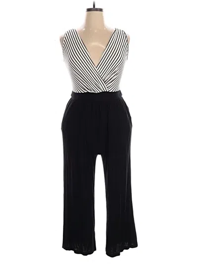 Pre-owned Kaileigh Jumpsuit In Black