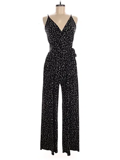 Pre-owned Kaileigh Jumpsuit In Black