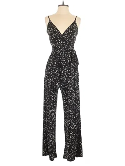 Pre-owned Kaileigh Jumpsuit In Black