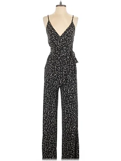Pre-owned Kaileigh Jumpsuit In Black
