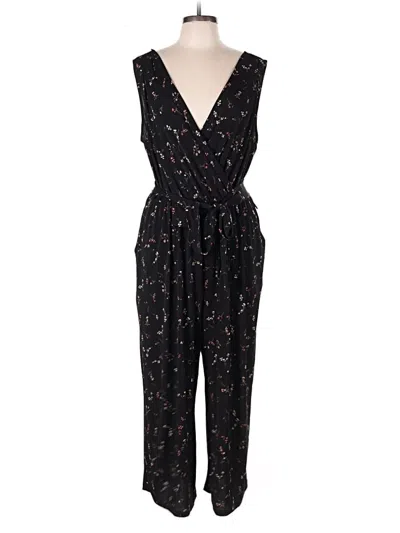 Pre-owned Kaileigh Jumpsuit In Black