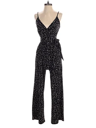 Pre-owned Kaileigh Jumpsuit In Black