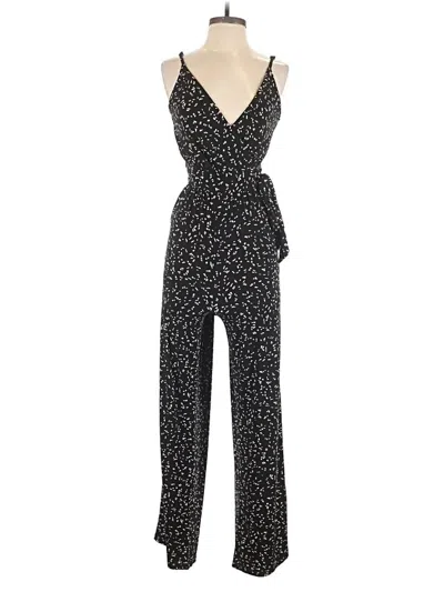 Pre-owned Kaileigh Jumpsuit In Black