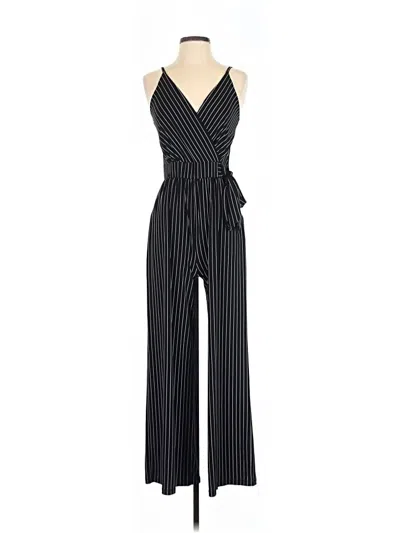 Pre-owned Kaileigh Jumpsuit In Black