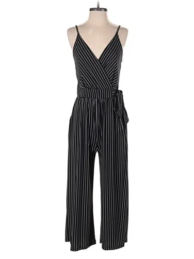 Pre-owned Kaileigh Jumpsuit In Black