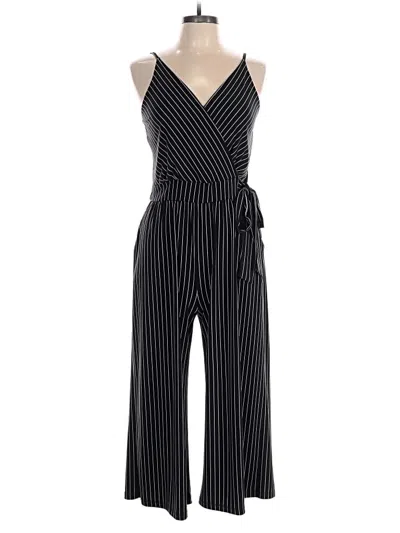 Pre-owned Kaileigh Jumpsuit In Black