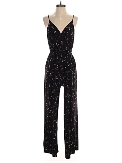 Pre-owned Kaileigh Jumpsuit In Black