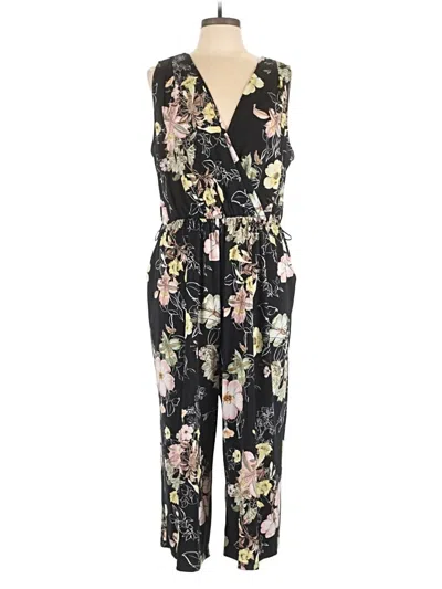 Pre-owned Kaileigh Jumpsuit In Black