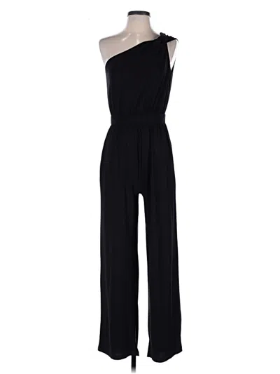 Pre-owned Kaileigh Jumpsuit In Black