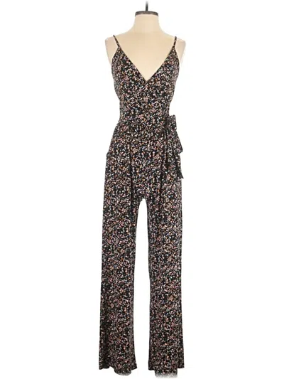 Pre-owned Kaileigh Jumpsuit In Black