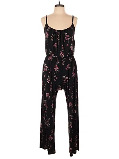 Pre-owned Kaileigh Jumpsuit In Black