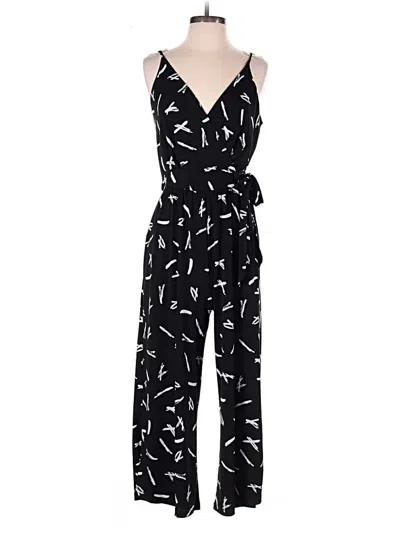 Pre-owned Kaileigh Jumpsuit In Black