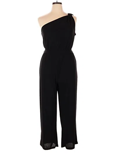 Pre-owned Kaileigh Jumpsuit In Black