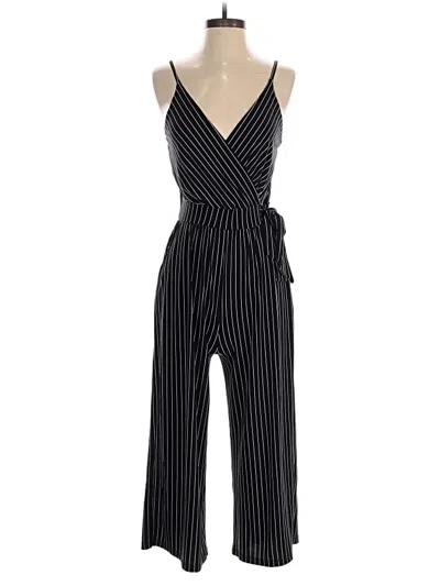 Pre-owned Kaileigh Jumpsuit In Black