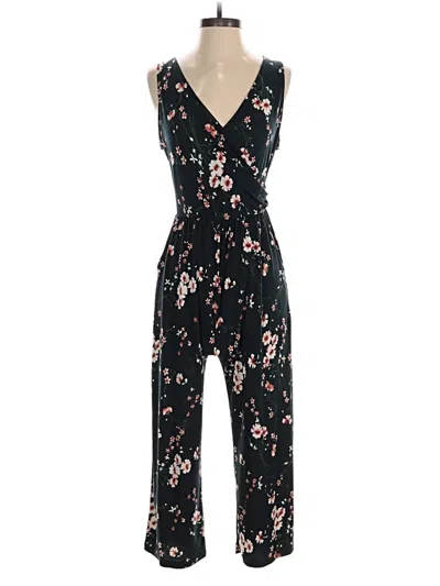 Pre-owned Kaileigh Jumpsuit In Black