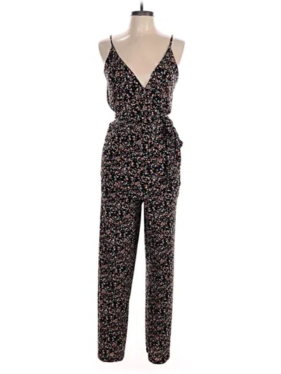 Pre-owned Kaileigh Jumpsuit In Black