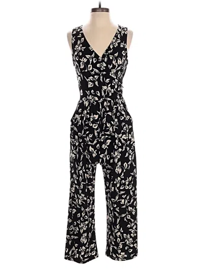 Pre-owned Kaileigh Jumpsuit In Black