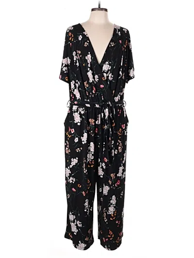 Pre-owned Kaileigh Jumpsuit In Black