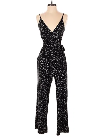 Pre-owned Kaileigh Jumpsuit In Black