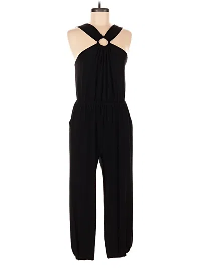 Pre-owned Kaileigh Jumpsuit In Black