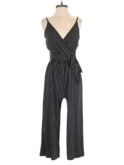 Pre-owned Kaileigh Jumpsuit In Black