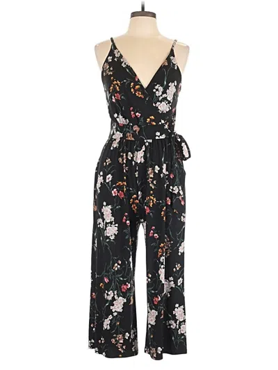 Pre-owned Kaileigh Jumpsuit In Black