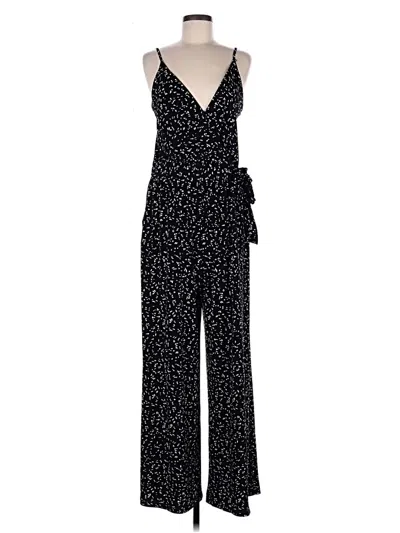 Pre-owned Kaileigh Jumpsuit In Black