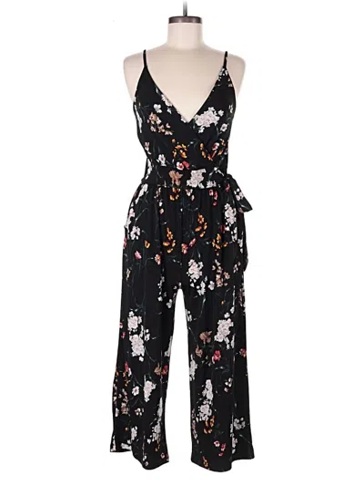 Pre-owned Kaileigh Jumpsuit In Black