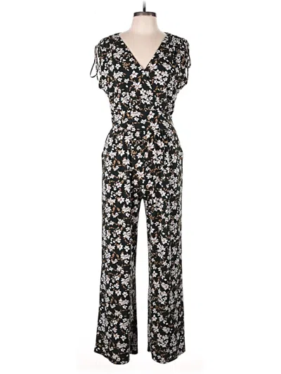 Pre-owned Kaileigh Jumpsuit In Black