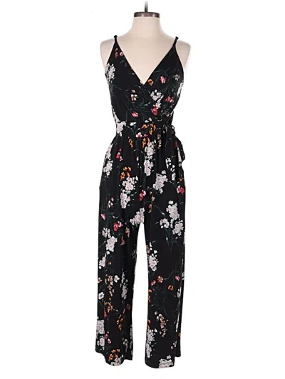 Pre-owned Kaileigh Jumpsuit In Black