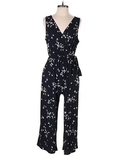 Pre-owned Kaileigh Jumpsuit In Black