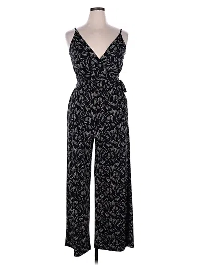 Pre-owned Kaileigh Jumpsuit In Black