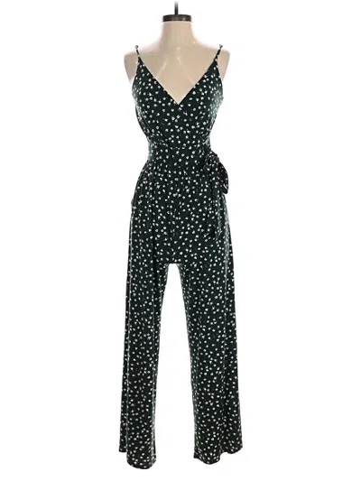 Pre-owned Kaileigh Jumpsuit In Black