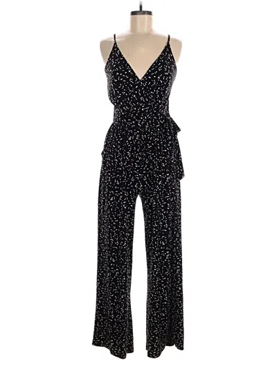 Pre-owned Kaileigh Jumpsuit In Black