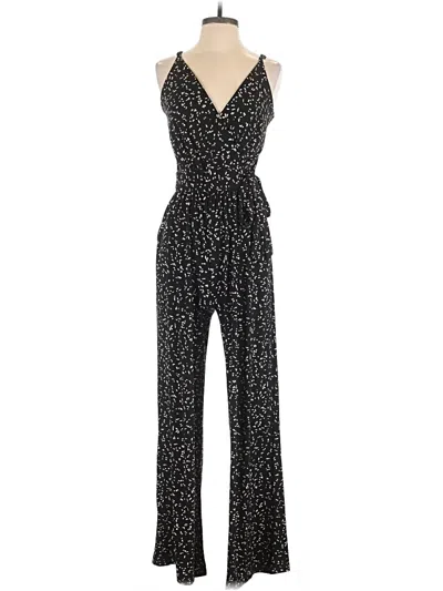 Pre-owned Kaileigh Jumpsuit In Black