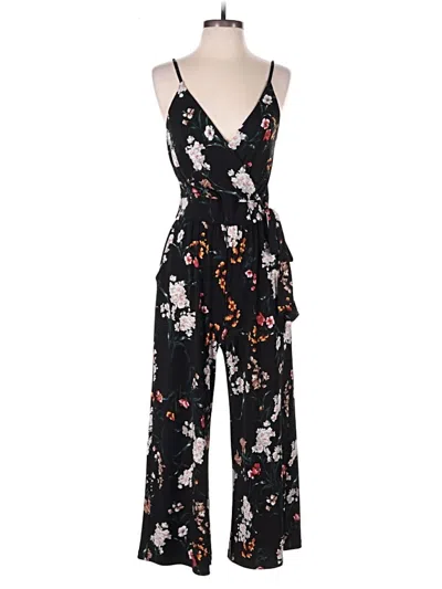 Pre-owned Kaileigh Jumpsuit In Black
